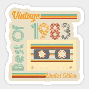 Vintage 1983 Limited Edition Sticker